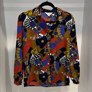 Vintage Women’s Button-Down Blouse